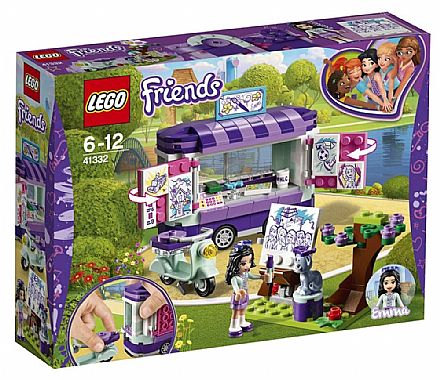 Brinquedo - LEGO Friends - A Banca de Arte da Emma - 41332