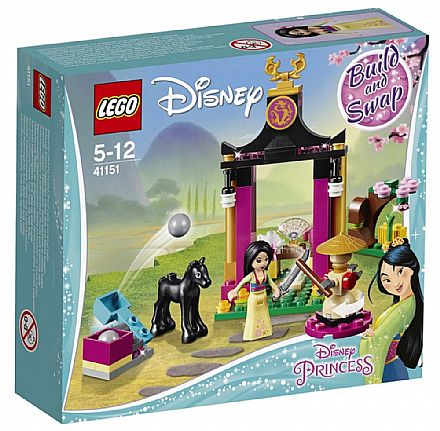 Brinquedo - LEGO Princesas Disney - Dia de Treinamento da Mulan - 41151