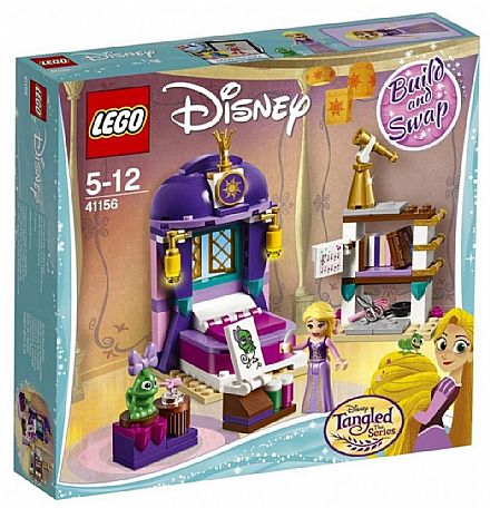 Brinquedo - LEGO Princesas Disney - Quarto do Castelo da Rapunzel - 41156