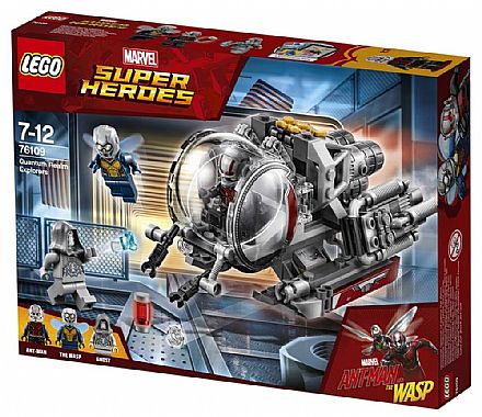 Brinquedo - LEGO Marvel Super Heroes - Exploradores do Reino Quântico - 76109