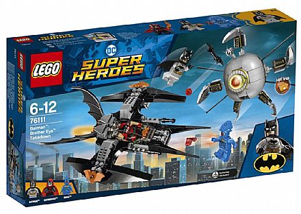 Brinquedo - LEGO DC Super Heroes - Batman: A Derrubada do irmão Olho - 76111