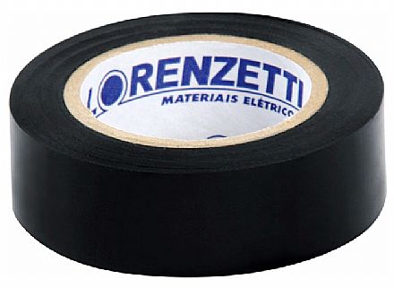 Ferramenta - Fita Isolante Lorenzetti - 19mm x 20 Metros - AG-20MAT-N