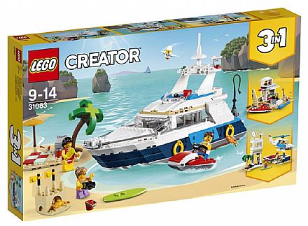 Brinquedo - LEGO Creator - Aventuras no Cruzeiro - 31083