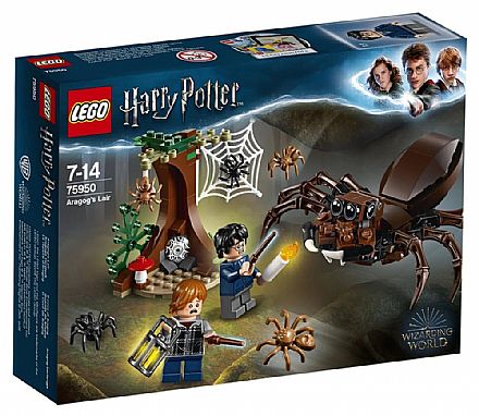 Brinquedo - LEGO Harry Potter - O Covil de Aragogue - 75950