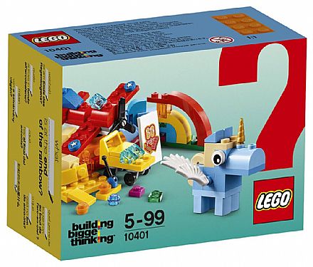 Brinquedo - LEGO Building Bigger Thinking - Diversão no Arco-íris - 10401