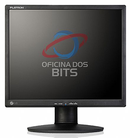 Monitor - Monitor 17" LG Flatron L1742PT - VGA/DVI - OEM - Seminovo - Garantia 3 meses