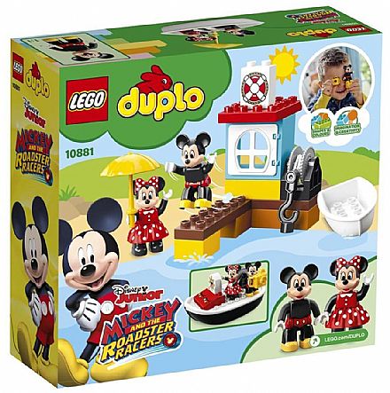 Brinquedo - LEGO Duplo - O Barco do Mickey - 10881