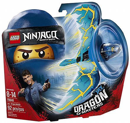 Brinquedo - LEGO Ninjago - Jay: Mestre Dragão - 70646