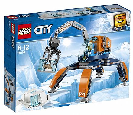 Brinquedo - LEGO City - Máquina de Exploração no Gelo - 60192