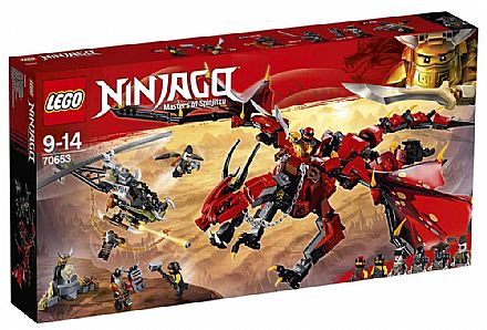 Brinquedo - LEGO Ninjago - Firstbourne - 70653