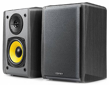 Caixa de Som - Caixa de Som 2.0 Edifier R1010BT - Bluetooth - 24W RMS - Preto