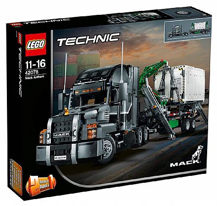 Brinquedo - LEGO Technic 2 Em 1: Glorioso MACK - 42078