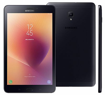 Tablet - Tablet Samsung Galaxy Tab A T385 - Tela 8", Android, 16GB, Quad Core, Wi-Fi + 4G, Câmera 5MP - SM-T385M - Preto