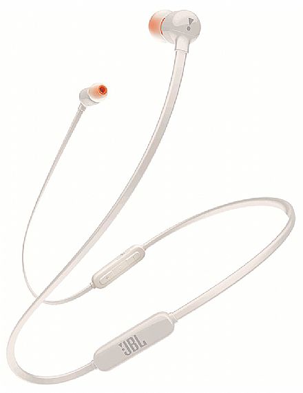 Fone de Ouvido - Fone de Ouvido Bluetooth Intra-Auricular JBL Tune 110BT - Branco - JBLT110BTWHT