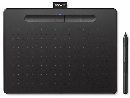 Mesa Digitalizadora - Mesa Digitalizadora Wacom Intuos Creative - Média - com Bluetooth - CTL-6100WLK