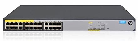 Rede Switch - Switch 24 portas HP 1420-24G-PoE+ - Gigabit - JH019A