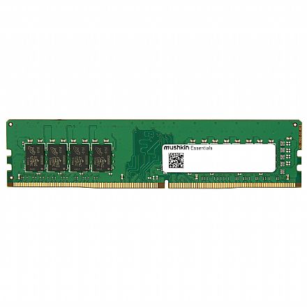Memória para Desktop - Memória 16GB DDR4 2666MHz Mushkin Essentials - CL19 - MES4U266KF16G