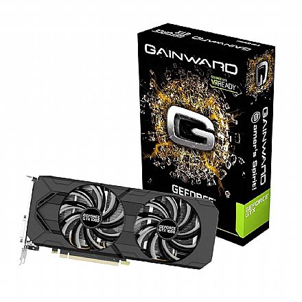 Placa de Vídeo - GeForce GTX 1060 6GB GDDR5 192bits - Gainward NE51060015J9-1061D