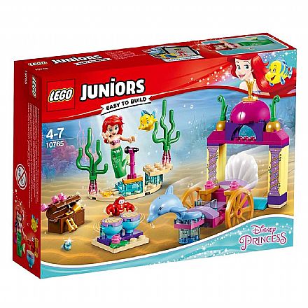 Brinquedo - LEGO Juniors Princesas Disney - O Concerto Subaquático da Ariel - 10765