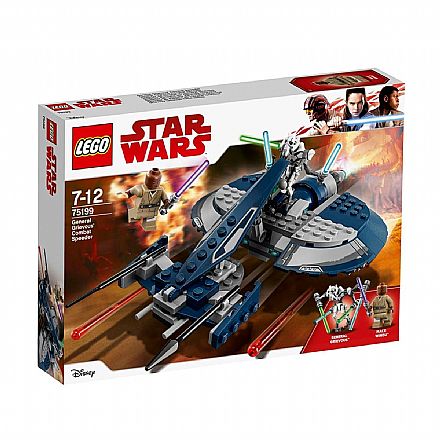Brinquedo - LEGO Star Wars - Speeder de Combate do General Grievous - 75199