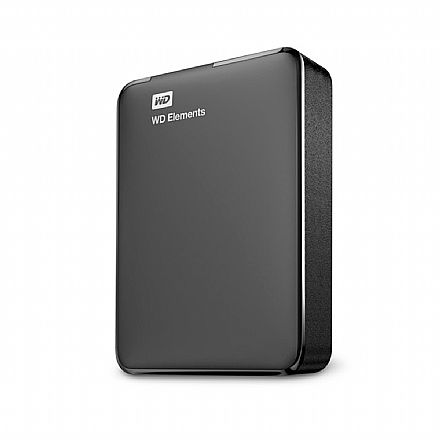 HD Externo - HD Externo 2TB Portátil Western Digital Elements - USB 3.0 - WDBU6Y0020BBK-WESN