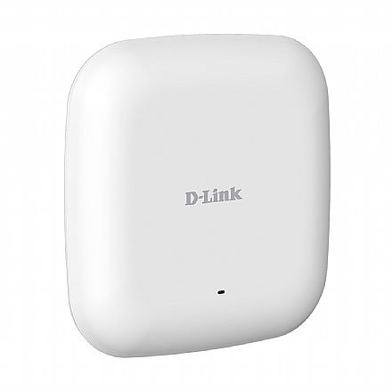 Roteador, Repetidor & Acess Point - Access Point Corporativo D-Link DAP-2610 AC1300 - Dual Band 2.4 GHz e 5 GHz - PoE- Tecnologias Wave 2, MU-MIMO, Beamforming, Band Steering - 2 Antenas de 3dBi - Montável em Teto ou Parede