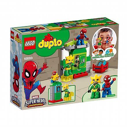 Brinquedo - LEGO Duplo - Marvel Super Heroes: Homem-Aranha vs Electro - 10893