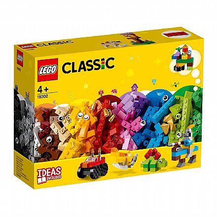 Brinquedo - LEGO Classic - Conjunto de Peças Básicas - 11002