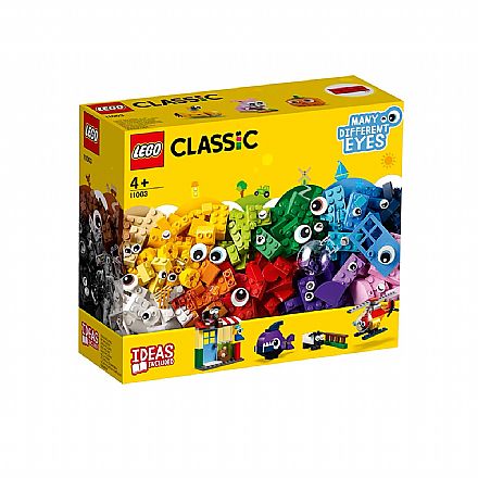 Brinquedo - LEGO Classic - Peças e Olhos - 11003