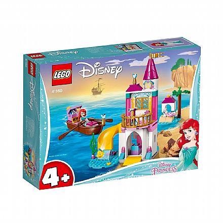 Brinquedo - LEGO Princesas Disney - Castelo à Beira-mar da Ariel - 41160