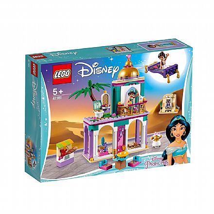 Brinquedo - LEGO Princesas Disney - Palácio de Aladdin e Jasmine - 41161