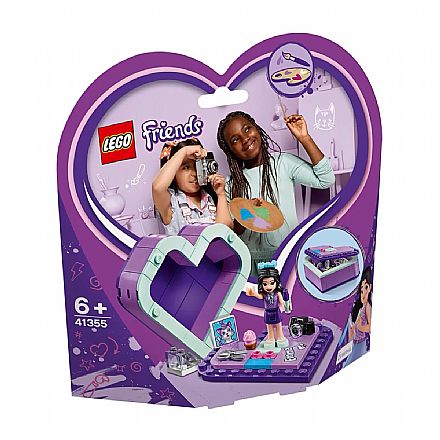 Brinquedo - LEGO Friends - Caixa de Coração da Emma - 41355