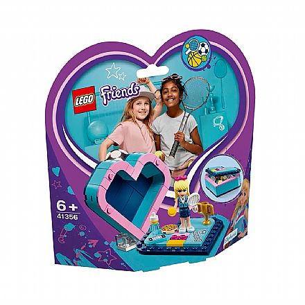 Brinquedo - LEGO Friends - Caixa de Coração da Stephanie - 41356