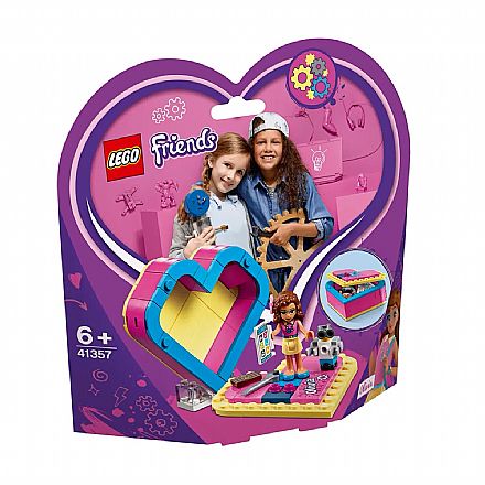 Brinquedo - LEGO Friends - Caixa de Coração da Olivia - 41357
