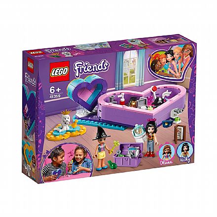 Brinquedo - LEGO Friends - Caixa de Coração da Amizade - 41359