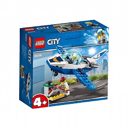 Brinquedo - LEGO City - Patrulha Aérea - 60206