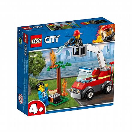 Brinquedo - LEGO City - Extinção de Fogo no Churrasco - 60212