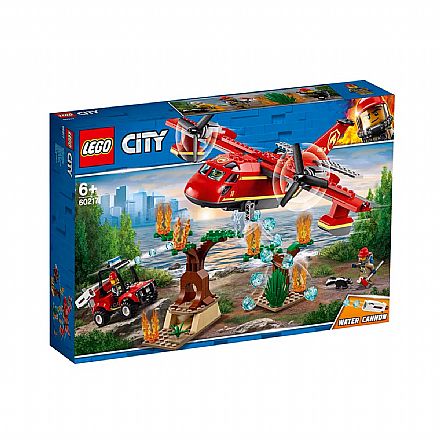 Brinquedo - LEGO City - Avião de Incêndio - 60217