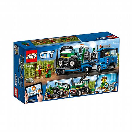 Brinquedo - LEGO City - Transporte de colheitadeira - 60223