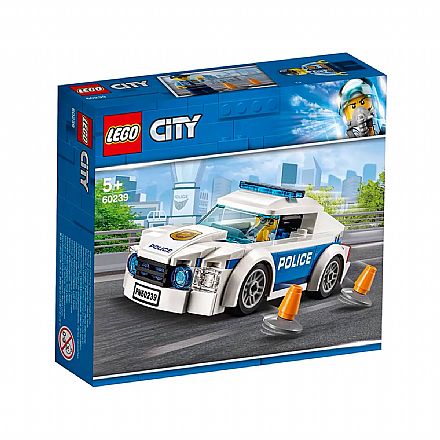 Brinquedo - LEGO City - Carro Patrulha da Polícia - 60239