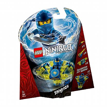 Brinquedo - LEGO Ninjago - Spinjitzu Jay - 70660