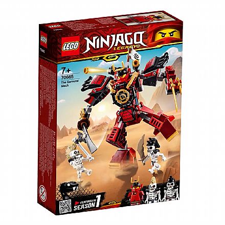Brinquedo - LEGO Ninjago - O Robô Samurai - 70665
