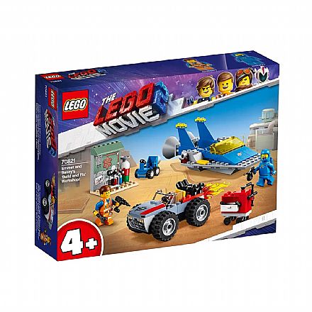 Brinquedo - LEGO The Movie - Workshop de Emmet e Benny - 70821