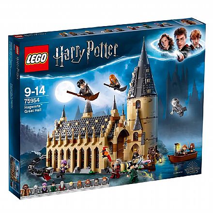 Brinquedo - LEGO Harry Potter - O Grande Salão de Hogwarts - 75954