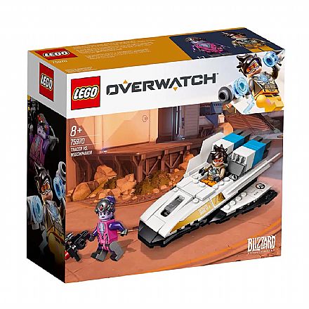 Brinquedo - LEGO Overwatch - Tracer e Widowmaker - 75970