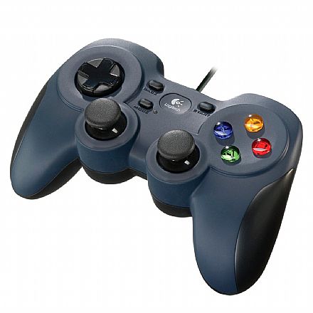 Joystick & Volante - Controle Gamepad Logitech F310 - para PC e TV - USB - 940-000110