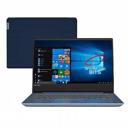 Notebook - Notebook Lenovo Ideapad 330S - Tela 14" Infinita HD, Intel i5 8250U, 12GB, SSD 480GB, Intel® UHD Graphics 620, Windows 10 - 81JM0000BR