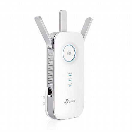 Roteador, Repetidor & Acess Point - Extensor de Alcance TP-LINK RE450 AC1750 - Gigabit - Dual Band 2.4 GHz e 5 GHz - Repetidor de Sinal e Access Point - 3 antenas