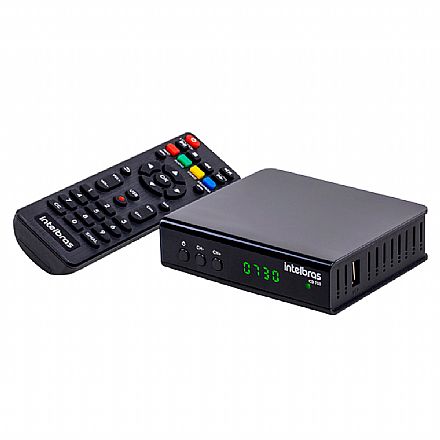 Acessórios para TV - Conversor e Gravador Digital HDTV Intelbras CD 730 - Full HD - com Controle Remoto - USB, HDMI, RCA