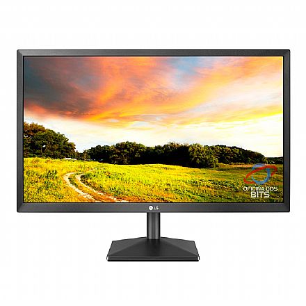Monitor - Monitor 21.5" LG 22MK400H-B - Full HD - 5ms - FreeSync - Suporte VESA - HDMI/VGA